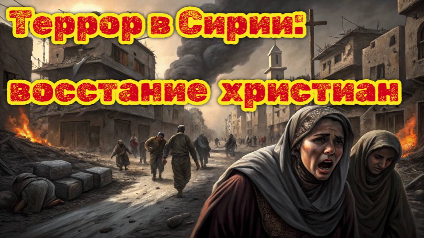 Восстание в Сирии: алавиты и христиане на грани выживания!