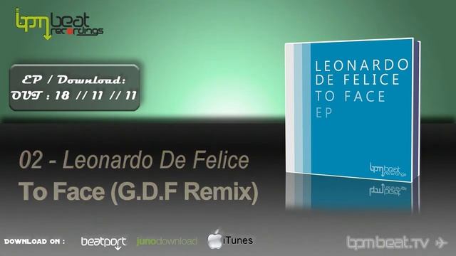 To Face (EP) [Bpmbeat Recordings] Out 18 Nov. 2011 Best Digital Store