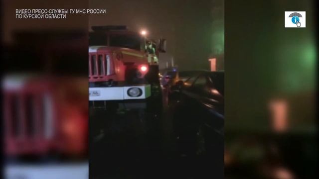 В Курске пожарные не могут проехать на вызов