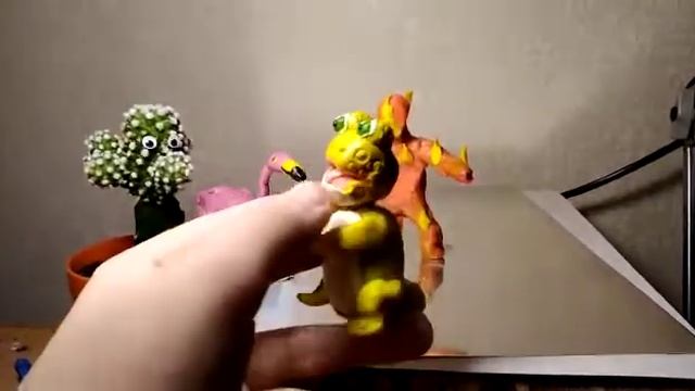 Scp огненный человек, ящерка ня , газоный фламинго