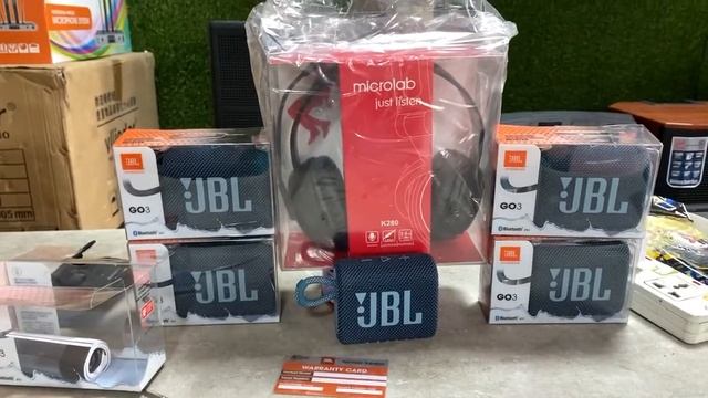 ជាមួយ JBL GO3 លក់ជូនតម្លៃពិសេស ត្រឹមតែ 35$ តែប៉ុណ្ណោះ រាល់ការទិញមានថែមជូនកាស MICROLAB K280