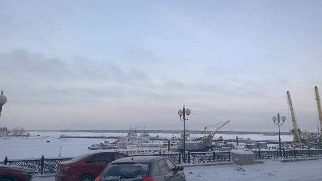 Я Люблю Чебоксары (Речной порт - 22 января 2021 года)