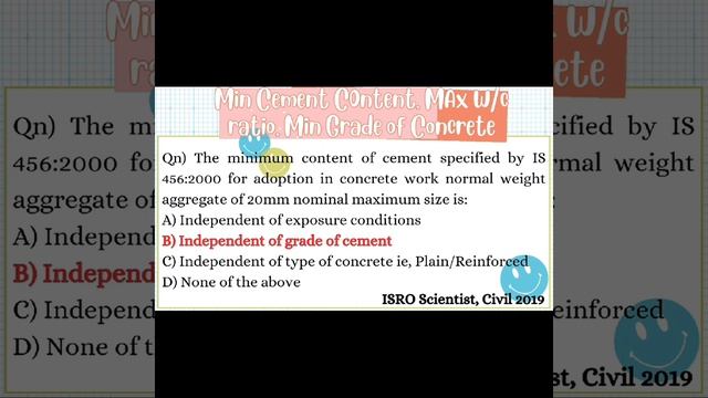 #concrete #is456 #cement #sscjecivil #assistantengineercivil #civilengineering #civilengineer