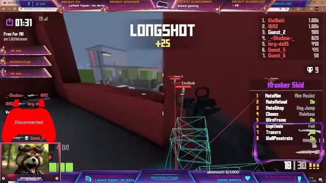 cheat sur krunker.io