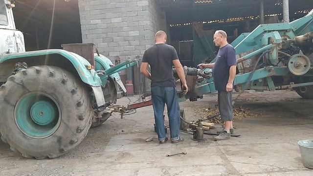Готовимся к уборке кукурузы.