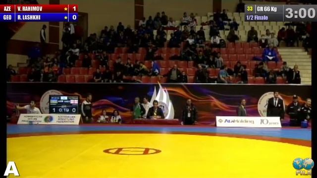 GGP2013 / RAHIMOV Vitaliy (AZE) - LASHKHI Revaz (GEO) - GR 66 kg 1/2 final match