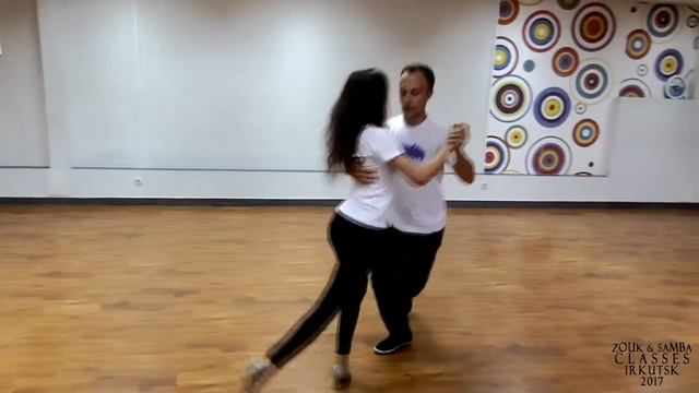 Ilya Dereshev & Elena Chentaeva - SAMBA DEMO 1 - ZOUK & SAMBA CLASSES IN IRKUTSK 2017