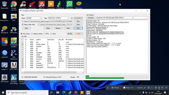 FLASHING POCO M3 I TANPA AUTH I BY SMARTPHONE FLASHER V2023 03 02
