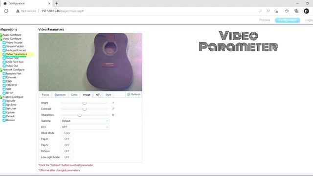 PTZ Live Camera - Setup, Demo and Live Streaming