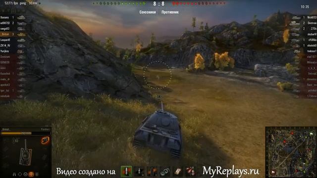 WOT: Карелия - PzKpfw V Panther - 7 фрагов -