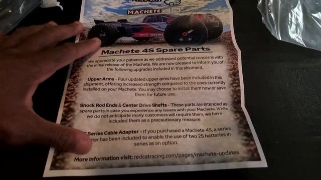 Redcat Machete 4s Update - Did Redcat deliver?