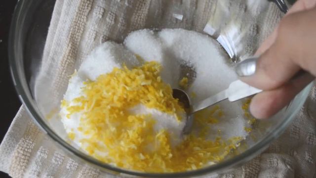 How to make lemon sugar