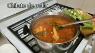 💖CHILATE DE POLLO CON CALABACITAS 🍗 😋(Estilo Puebla )Comidas faciles de hacer