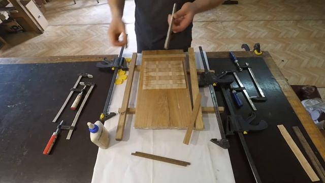 Блокнот из дерева для Максима Батырева.