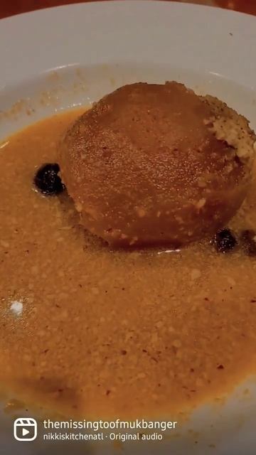 God paved the way for this low sugar baked apple dessert for my diabetical tail! || LOW CARB Desser