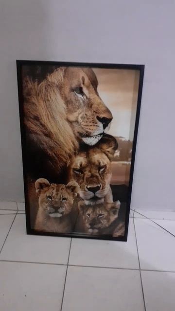 Quadro família Leão @D.lux_oficial faça seu pedido