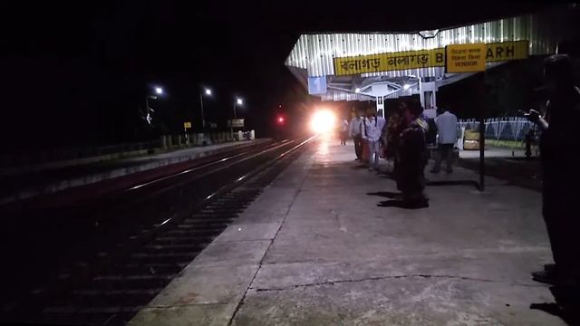 BEML + DEMU + 2 Old EMU Local Trains at night || Eastern Railway
