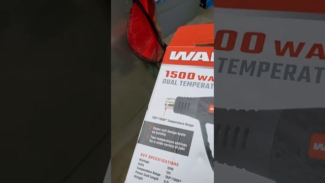 Harbor Freight 1500 watt Heat Gun Review