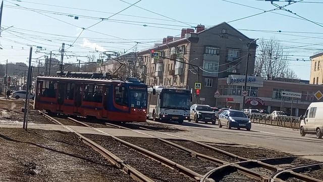 Коломенский трамвай 8 марта 2025 года 12:16:57