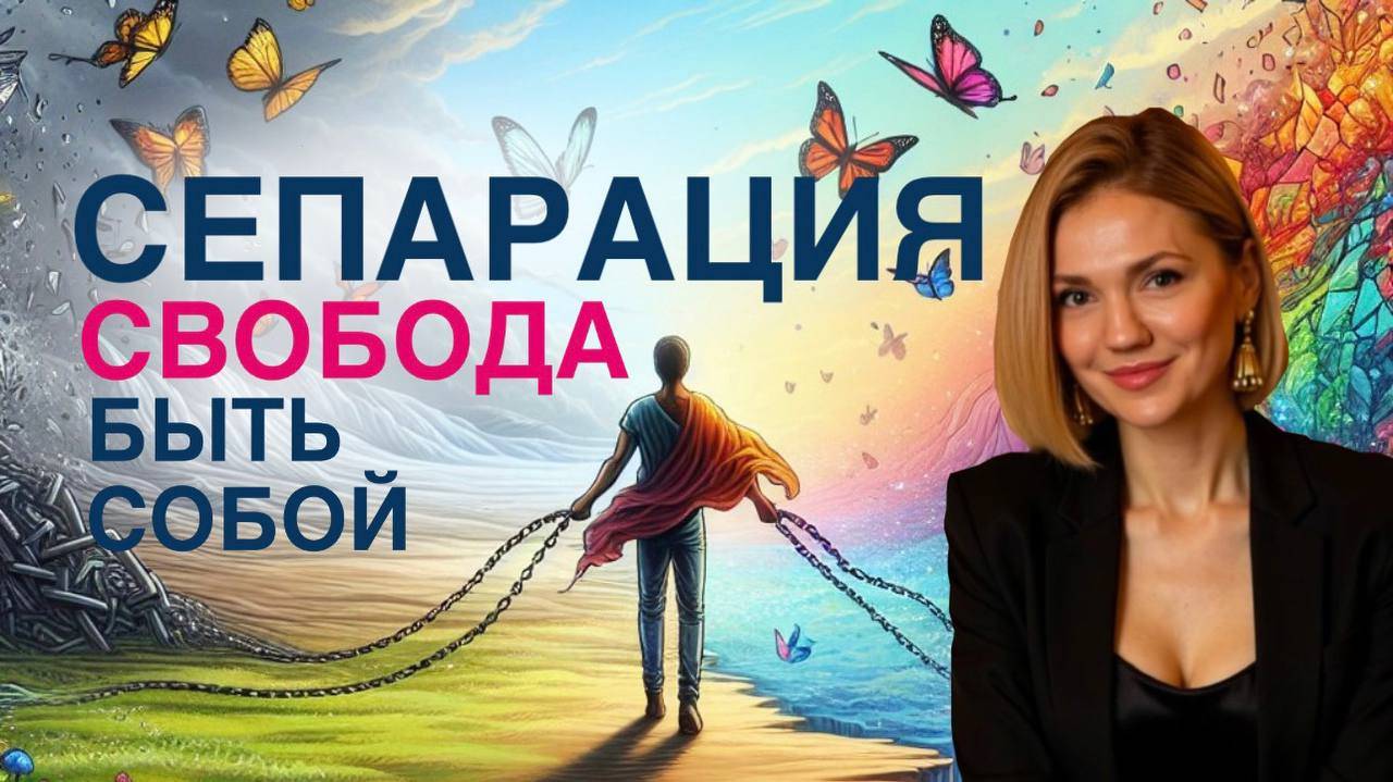 СЕПАРАЦИЯ | СВОБОДА БЫТЬ СОБОЙ | Как отделиться, обрести себя, найти свое место в жизни #психология