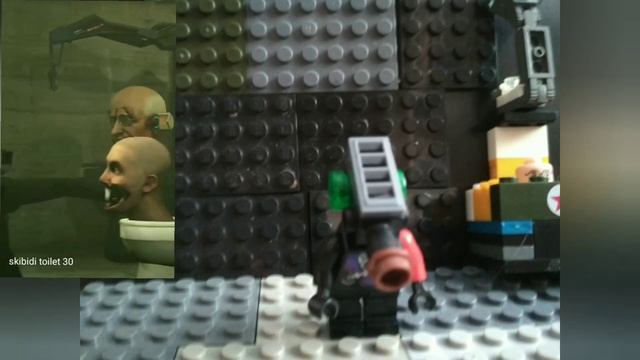 скибиди туалет 30 Lego анимация