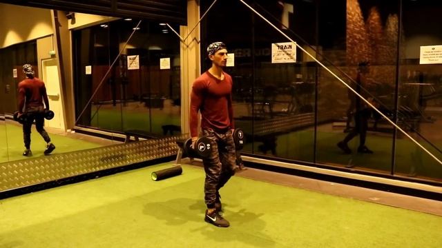 Friday : Legs - Calf & HIIT Workout ! Transformation With Hamza Salah