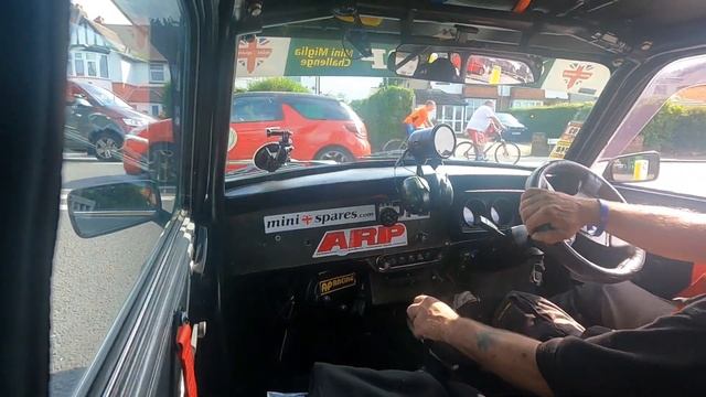 Classic Mini 1380 clutch release bearing failure 2 days before castle combe 😳