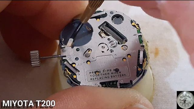 ORIENT QUARTZ MIYOTA T200 - TROCA DO DISPLAY -APRENDA A ACERTAR AS HORAS E DATA
