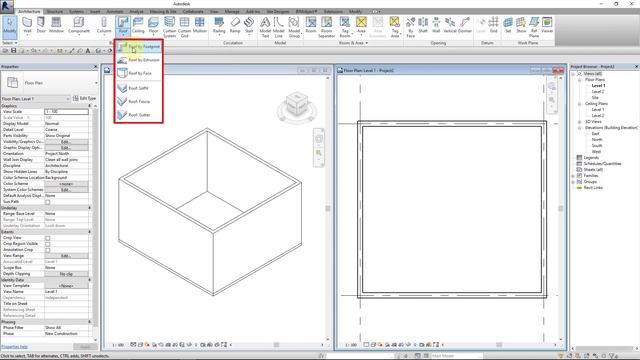 REVIT – Simple house – Grids, walls, roof – Part 1/5 [Multi-language sub] [English voice]