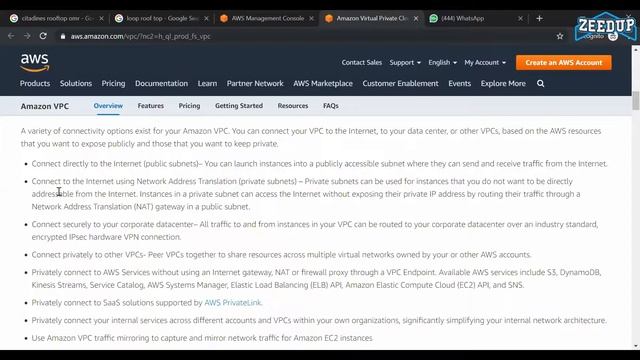 Amazon web series Tamil - Amazon VPC | Virtual Private Cloud
