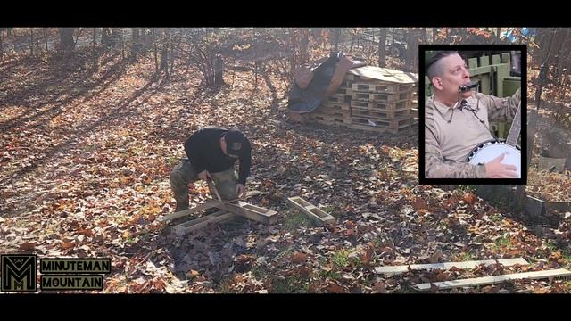 1 Pallet Armor Stand - #usa #veteran #armor #minuteman #2023 #stayready #armorstand #palletfurnitur