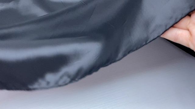 Подкладочная  чёрного  цвета  однотонная   33391