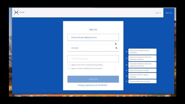 XCH4NGE - безопасная P2P платформа для покупки и продажи криптовалюты