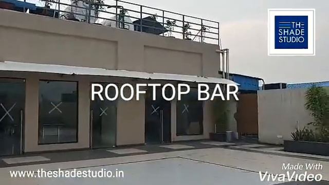 Hotel Regenta Cassia, Zirakpur, Punjab / Tensile Shade Structures for Roof Top Areas