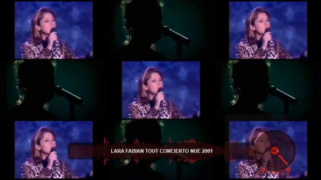 Lara Fabian Tout video mix: presentación Sortie Disco y concierto Nue(2001)