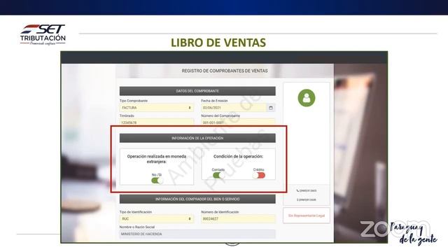 Webinar Registro de Comprobantes del IVA Servicios Personales