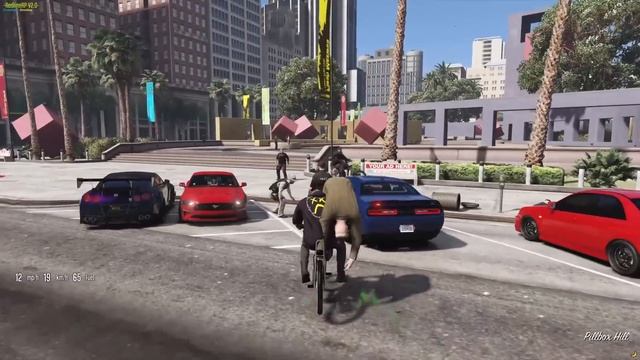 Trolling Cops in GTA 5 RP with Super Bike