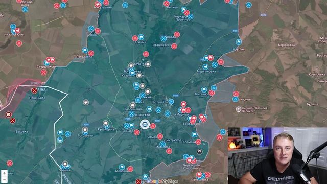 Украинский фронт - прорыв ВСРФ в Суджу по трубе. ВСУ в Курской области обречены. 08.03.25