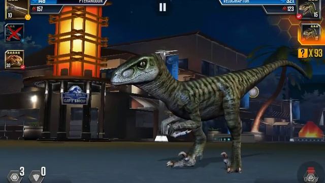 JURASSIC WORLD THE GAME! REVENGE OF THE RAPTORS!! defeat 99 raptors. "Impossible for me :p"