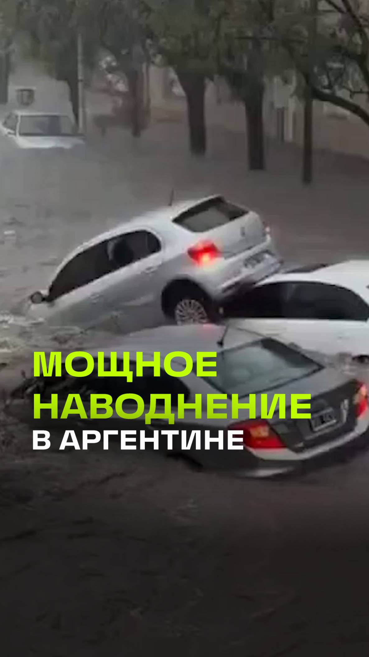 10 погибших из-за наводнения в аргентинской провинции Буэнос-Айрес. Кадры потопа