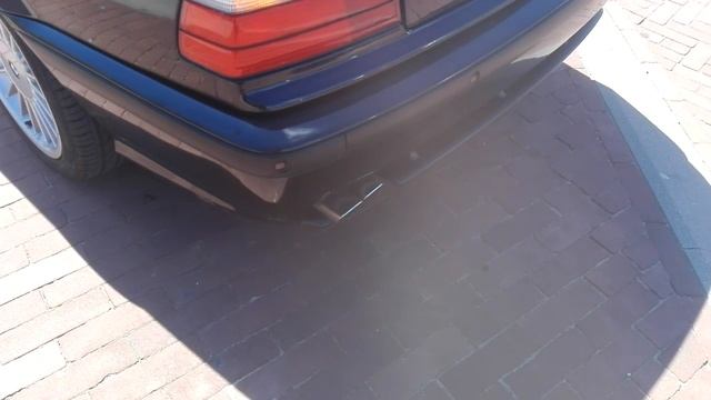 BMW E36 328i Coupé Stock Exhaust