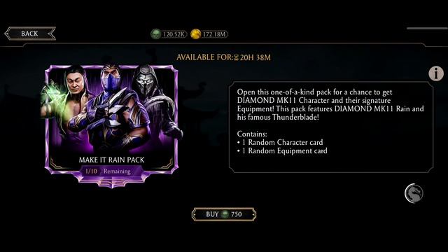 I opened 20 MAKE IT RAIN PACK | MK Mobile 3.4.1 | New Pack MK Mobile | Mortal Kombat