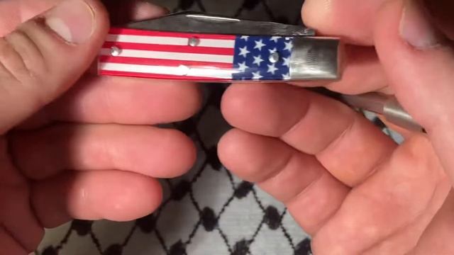 Great Eastern Cutlery 941121 Acrylic Tidioute Flag Acrylic GEC Pocket Knife EDC 1095