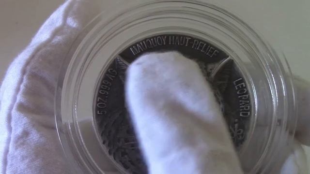 🐆 LEOPARD 🐆 REVIEW - Big Five - Mauquoy - 5 Oz Silver Coin - Ivory Coast 2018