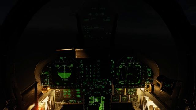 F/A-18 night landing carrier/ ночная посадка на авианосец