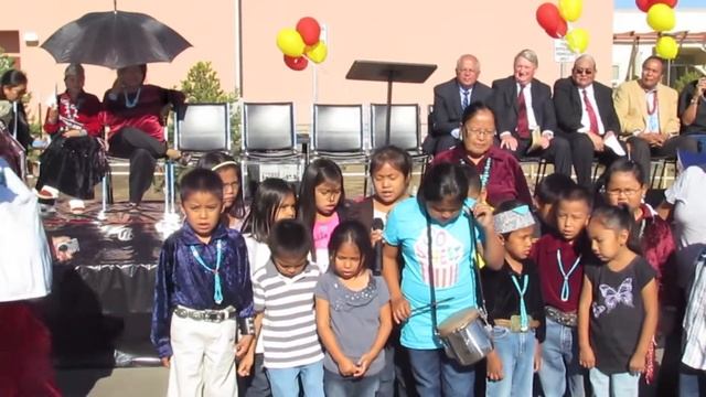 AS-IA Larry Echo Hawk Dedicates Rough Rock Community School