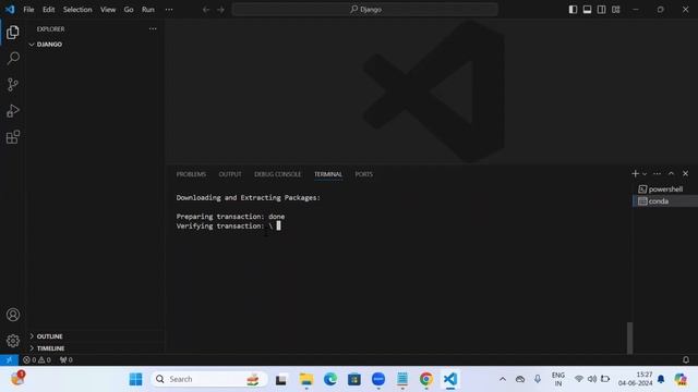 How to Install Anaconda on Windows 11 | Create Your First Django Project | Getin Technologies