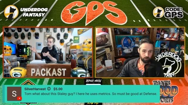 Perna is Jealous of Tom's Packers Optimism (Grossi Perna Show)