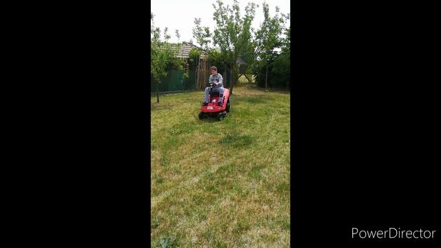 Hecht 5161 lawn mower tractor test