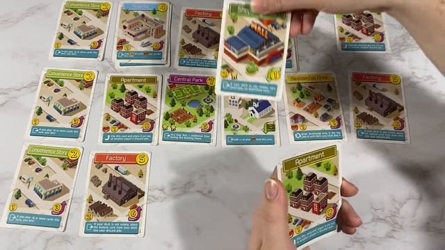 Flip City | Solo Playthrough | Board game